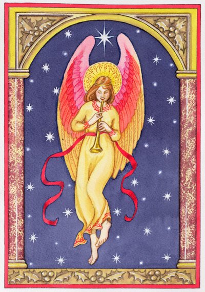 Herald Angel by Lavinia Hamer